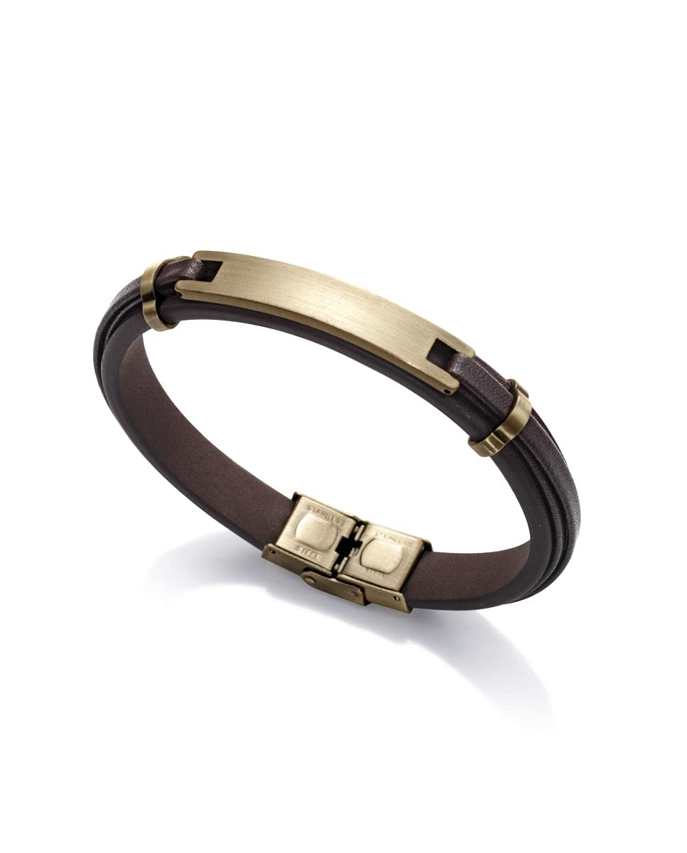 ViceroyPulsera Magnum 75285P01011 Acero y Piel