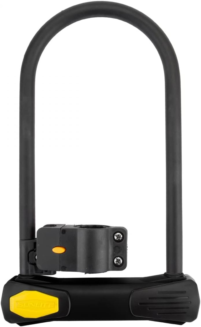 LOCK SUNLT DFNDR D3 U STD 4.5x9 BK w/BRKT