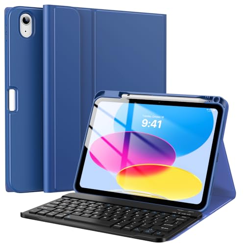 TiMOVO Keyboard Case for iPad (A16) 11th Generation 11 Inch 2025/iPad 10th Generation 10.9 Inch 2022
