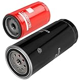 6.6L Duramax Filter Kit-Transmission/Oil Filter Compatible with 2001-2019 Chevy Silverado/GMC Sierra 2500 3500 HD and Allison 1000/2000 Series.Replaces#114000550 128059150 Upgrade of PF2232 29539579