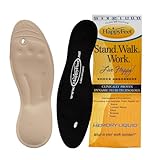 Happy Feet Plantar Fasciitis Flat Feet Orthotic High Arch Support Gel Insert Shoe Insoles for Mens and Womens