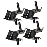 PAMINGONO 4 Stück Teiliges Gummipuffer für Generator Motorhalterungen Vibrationsdämpfend Geräuschreduzierend Langlebig Passend Dieselgeneratoren Stoßabsorbierend Leicht und Kompakt