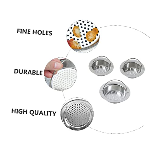 Coladores de acero inoxidable para cocina y baño 6 piezas miniatura 4