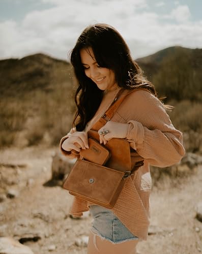 Wrangler Mini Crossbody Purses for Women 3 in 1 Quilted Small Top Handle Bag Sets with Strap2