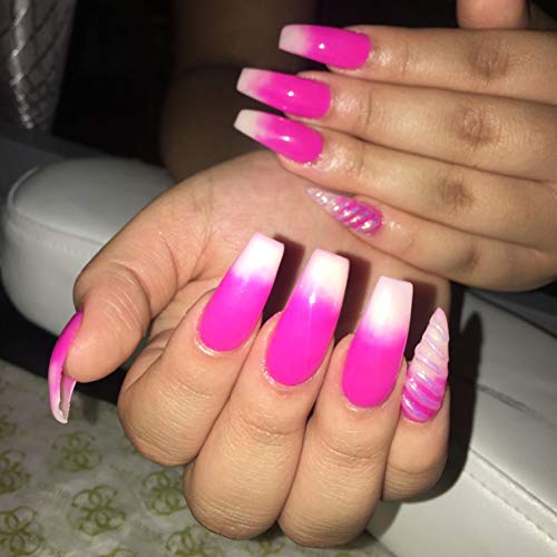 Clear Acrylic Nail Tips - French Nail Tip BTArtbox 500pcs Fake Nails Half Cover False Nail with Case for Dip Powder Nail… - Image 7