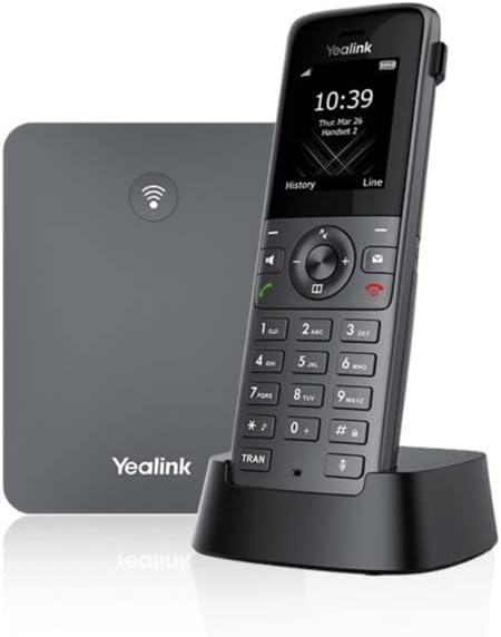 Teléfono IP Yealink W73P Bundle con Base W70B y 5 Handsets W73H miniatura 3