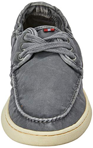 Sapato Casual Reserva Topsidercanvas Masculino, Chumbo, 42