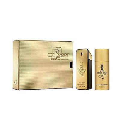 Paco Rabanne 1 Million Eau Toilette 100 ml + Desodorante Spray 150 ml 0.25 g | Ya disponible en tu tienda friki favorita! En mundofriki.es!