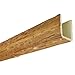 Heritage Timber Salvaged Timber Faux Wood Beam, 3-Sided (U-Beam), 3 1/2