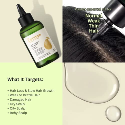 Cocoon-Pomelo-Oil-Hair-Tonic-100-Vegan-Scalp-Serum-Treatment-for-Thinning-Damaged-Breakage-Hair-Soften-Reduce-Hair-Loss-Promote-Hair-Growth-473-fl-oz-473-fl-oz-each-3-boxes