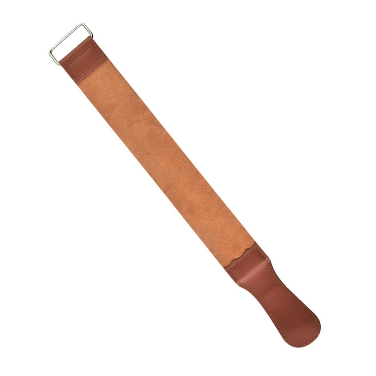 PartyKindom Manual Razor Strop Sharpening Strap for Straight Razor Shaving Blades Men Home Use Sharpening Tool