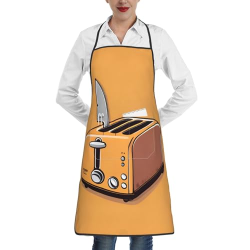 THLKLDKSZX Ute Crying Chainsaw Apron - Adjustable Large Bib