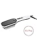 Produktbild Haarglättungsbürste, 2-in-1-Ionen-Glättungsbürste 360 ° drehbare LED-Infrarotstrahl-Dampf-Negativionen-Heizung Haarglätter-Styling-Tool(EU)