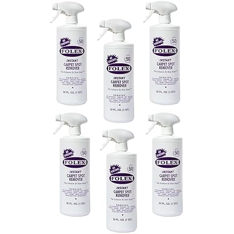 FOLEX Instant Carpet Spot Remover, 32oz, Pack of 6 Cover