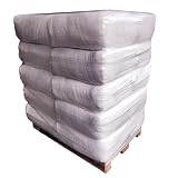 Bricoloco Trapo 100% algodón de Color Blanco en Tejido de sábana para Cocina, secar Coche, talleres, Industrias. Paños con Capacidad de absorción y Limpieza Extra (1, Kilogramos, Blanco sábana)