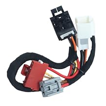 DUNSIHUI 25949869 Blower Motor Resistor Harness Fit for Solstice Sky H3 H3T for 2006-2010 G M Blower Motor Resistor Harness 25949869