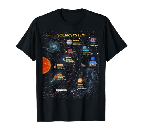 Solar System T Shirt - Perfect Space Enthusiasts Gift Tshirt T-Shirt