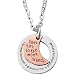 Grandmother Pendant Necklace “The love between a Grandmother and Grandson is Forever (White)