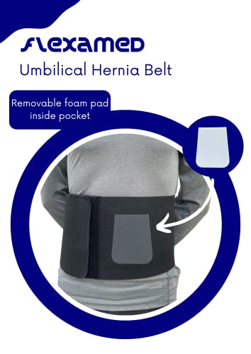 Faja para Hernia Umbilical FlexaMed Mediana 8 Pulgadas miniatura 5