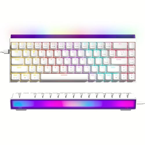 Womier 60% Percent Keyboard with Light Box,Wired Keyboard...