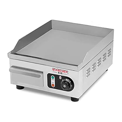 LPGY Elektro-Griddle, Gewerbe Großer Edelstahl Aufsatz- Grill BBQ Hot Plate Teppanyaki Tischgrill Für Das Küchengeschäft