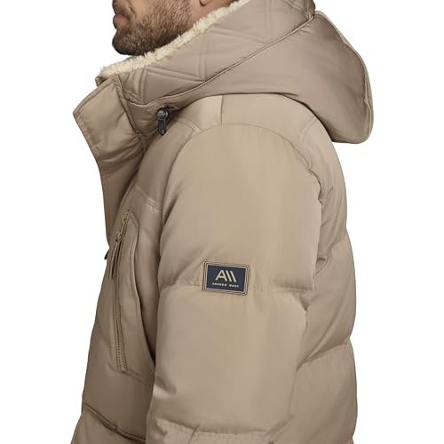 Image of Andrew Marc Men's Outerwear Mackay Faux Fur Lined Parka