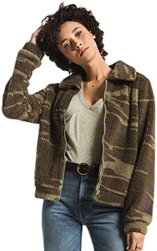 The Camo Sherpa Teddy Bear Coat (Large 