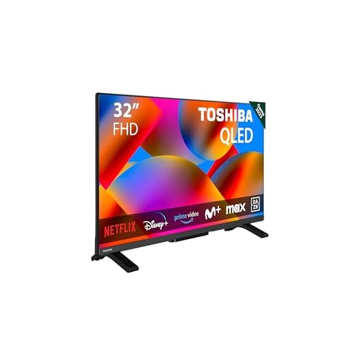 Toshiba 32" QLED Full HD con HDR