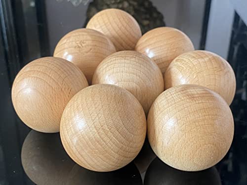 Balles suédoises en bois pour s'entraîner au dribble à la maison ou sur le terrain de sport