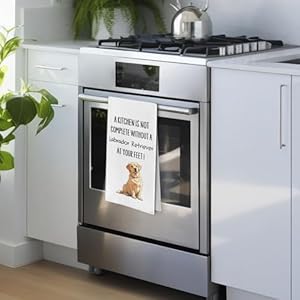 Labrador Retriever Dish Towels Funny Labrador Retriever Decorative Waffle Weave Kitchen Towels Labrador Retriever Gifts Hand Tea Towels Labrador Retriever Gifts 1624 Inches