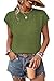 Tops for Women Trendy Spring Outfits 2026 St Patricks Day Shirt Cap Short Sleeve Sweater Winter Clothing Plus Size Summer Fashion Green M