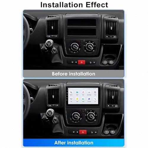 Pantalla para Citroen Jumper 2 soluciona aparcar con cámara AHD y GPS integrado 2