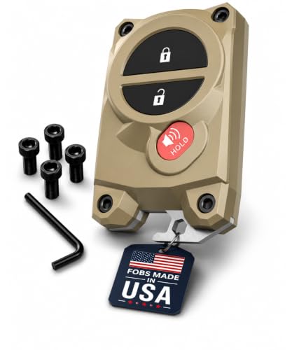 Image of for Toyota Key Fob Cover with Built-in Bottle Opener - Rugged Protective Shell for Tundra (2007-2017) & Tacoma (2005-2015) - Enhanced Grip & Durability - Key Fob Replacement Shell - Custom Colors