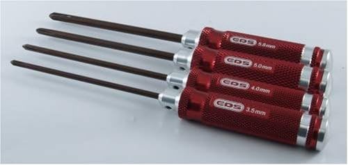 PHILLIPS SCREWDRIVER SET 3.5, 4.0, 5.0, 5.8 X 120MM - 4 PCS.