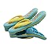 Produktbild bozitian Badetuch Klammern Flipflop Strandtuch Clips Boca Stil - Zwei Paar Flip Flops - Für Tägliche Wäsche Großes Strandtuch Handtuchclips - 2 STÜCKE