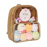 Ita Bag Leather Backpack Transparent Itabags Anime Bag Decorable Clear Bag