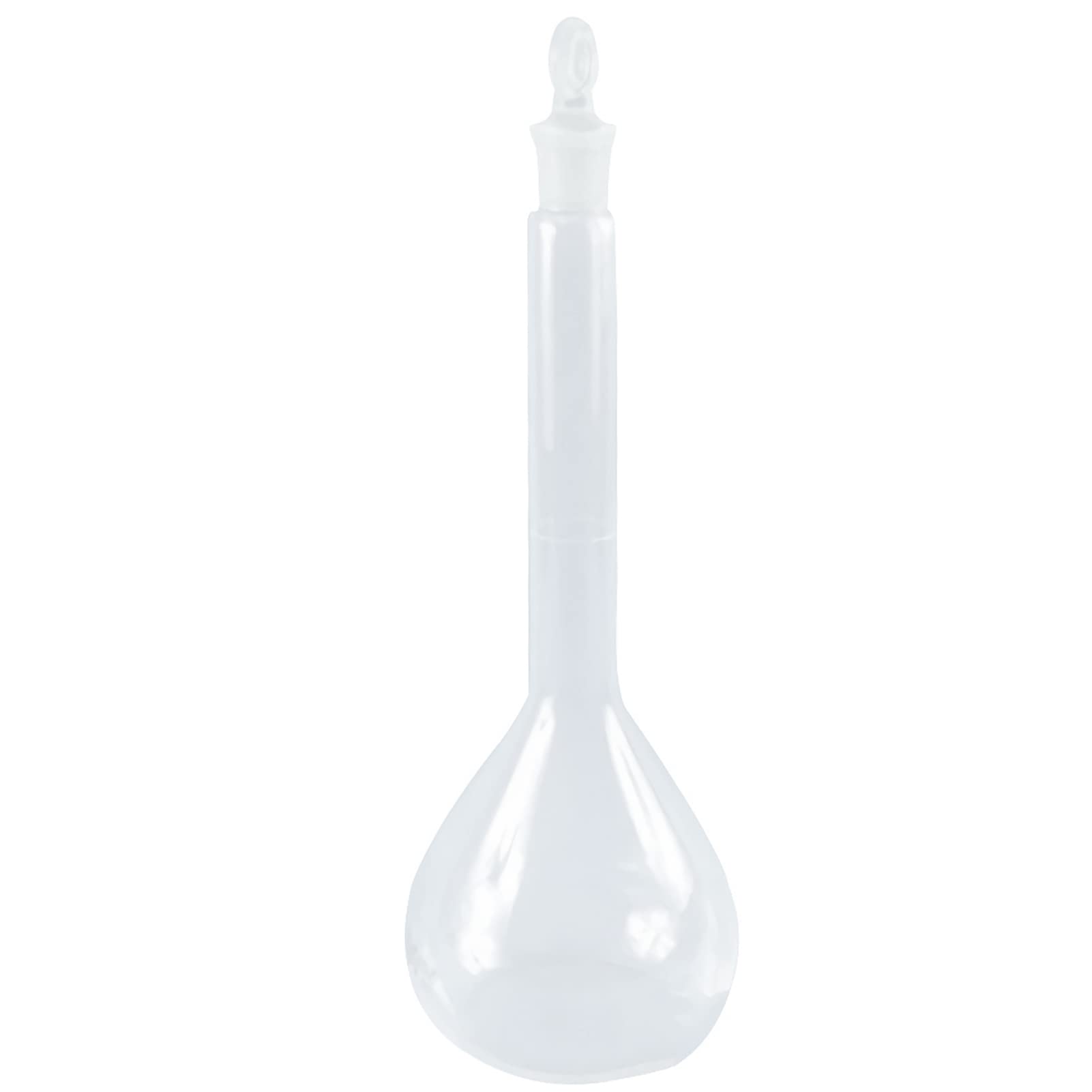Labor-Messkolben aus Klarglas mit Stopfen Volumetrische Kolben Durchsichtige Vorratsflasche für Reagenzien Laborflasche aus Glas, 230ml, 2pcs, Transparent