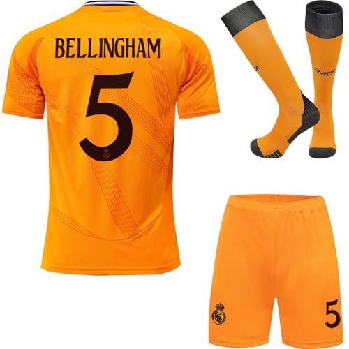 Maillot Domicile Real Madrid 25/26 Jude Bellingham #5 Enfant 8-9 Ans - Neuf