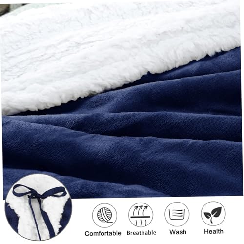 Couverture portable contre le froid couverture douce à capuche - 7