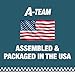 A-Team Performance 12-Circuit Universal Wiring Harness Kit for Street Rods - Includes Headlight & Turn Signal Switch - Pre-Wired Fuse Block for 1973-87 Models - Labeled Wires, Horn Relay & 2 Flashers