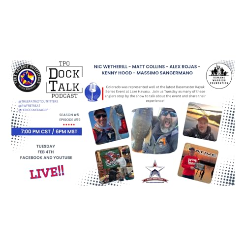 S5Ep19 - TPO Dock Talk - Colorado Anglers from Havasu event! Podcast Por  arte de portada