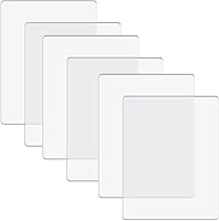 Vista 1 de BAOFALI 6 unidades/3 pares de almohadillas de corte estándar para máquina de troquelar; placas de corte de plástico de policarbonato transparente