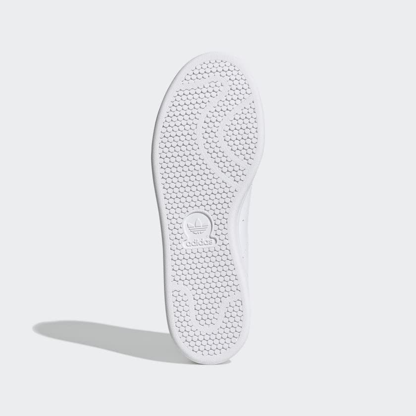 Image of adidas Stan Smith Shoes Men's, White, Size 5