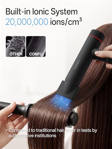 Hair Dryer, CONFU Hair Dryer with Diffuser 110000 RPM | High-Speed Professional Ionic Blow Dryer for Fast Drying, Hair Diffuser for Curly Hair for Home Travel - image 2