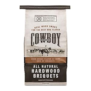 Duraflame Cowboy 26014 Cowboy Brand Natural Hardwood Briquettes, 14lb