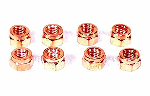 Empi 9525 Exhaust Lock Nut Kit Set of 8 M8 X 1.25 Fits VW Bug Bus GHIA Baja