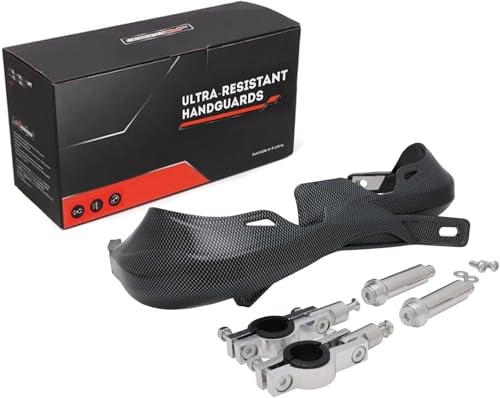Protège-mains universels JFG RACING fibre de carbone guidon pit bike motocross