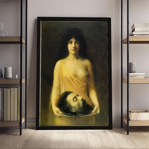 Toile Salomé Jean Benner de haute qualité avec cadre de suspension mural - 4
