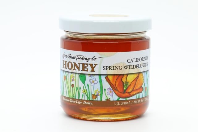 Miel de Flores Silvestres California Spring 9 oz Pack 12