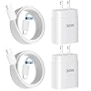 iPhone 17 16 15 Charger Fast Charging,30W USB C Charger Type C Charger Phone Chargers iPhone&10 Ft Long USB C to C Cable Fast Charging Cord for iPhone 17 Air/17 Pro/17 Pro Max/16 15 Pro Max Plus,iPad